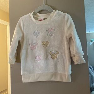 Disney Junior fur/fleece sweater